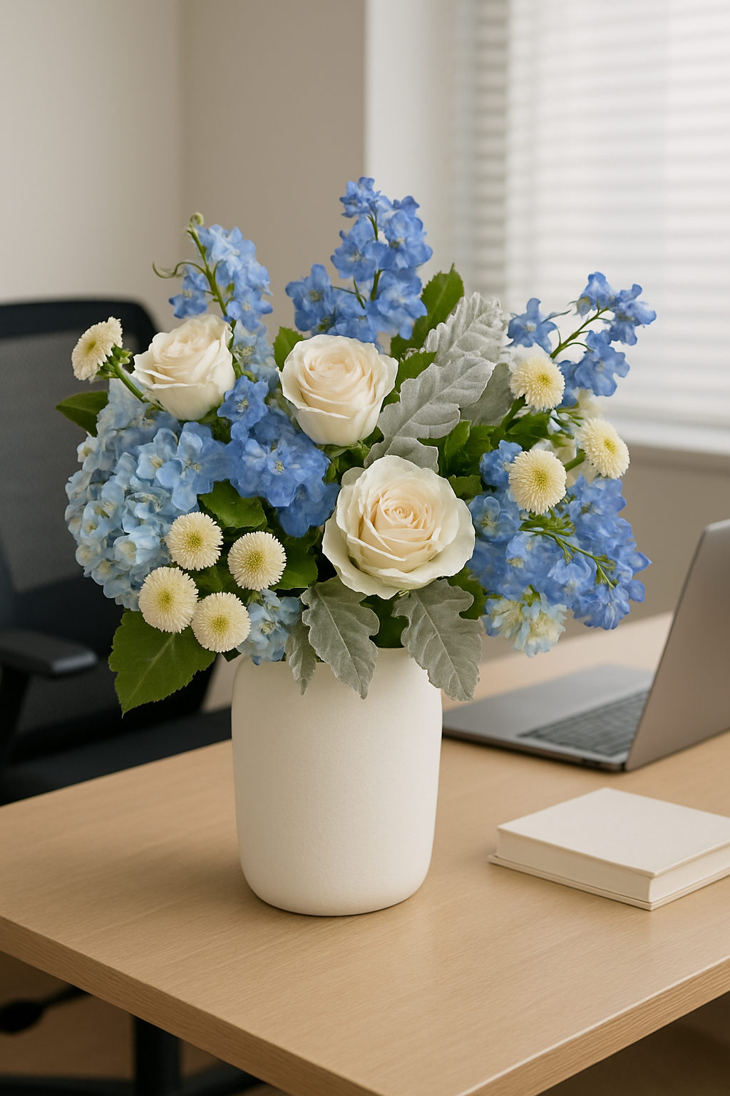 Serene Garden Vase Arrangement