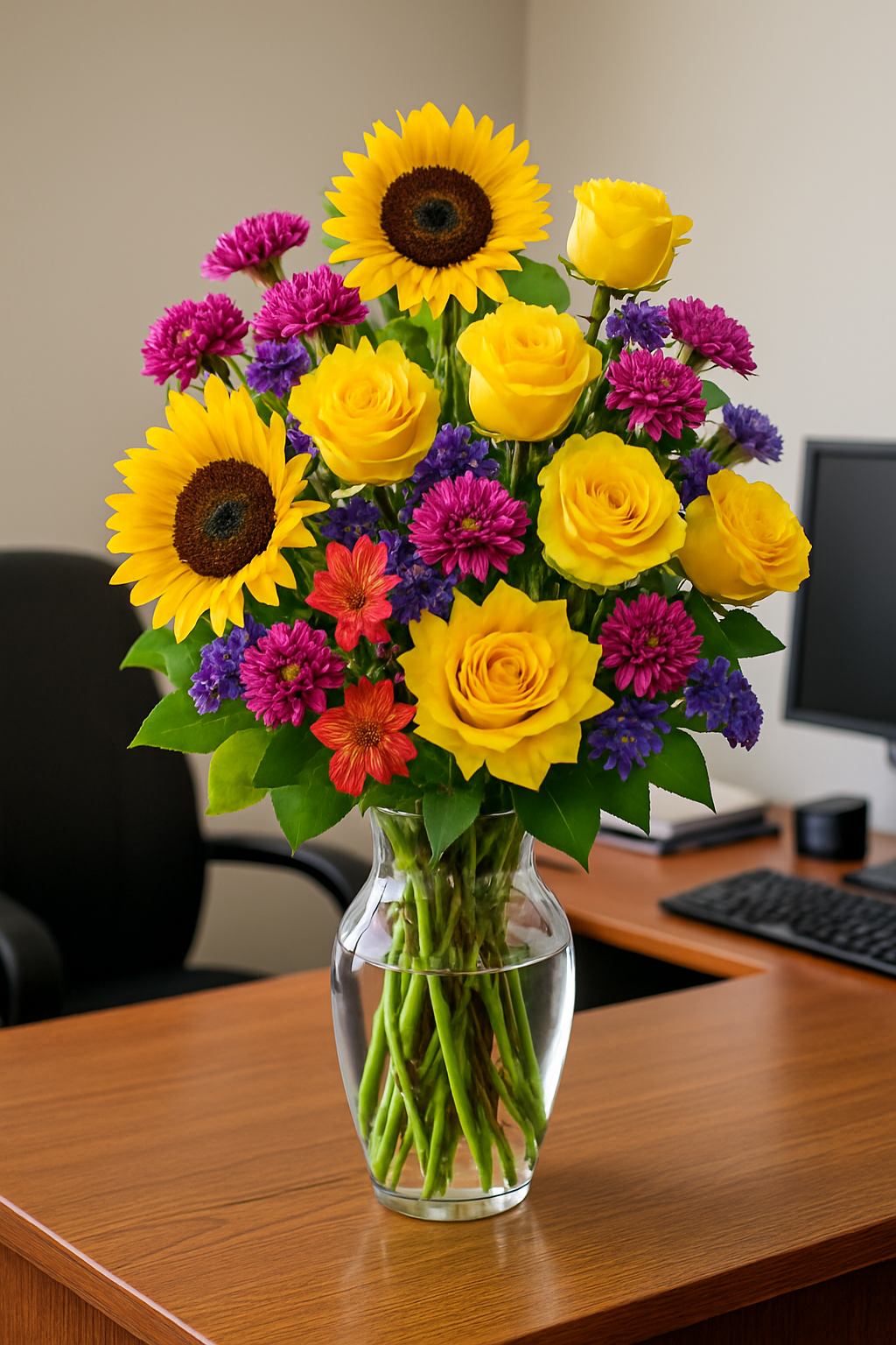 Sunny Smiles Mixed Bouquet