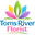 TOMSRIVERFLORIST logo